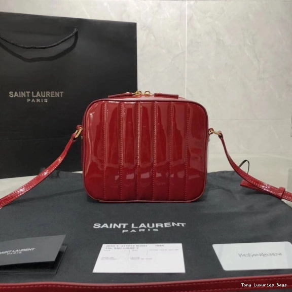 Tony Luxuries leather YSL Vicky Patent 0727